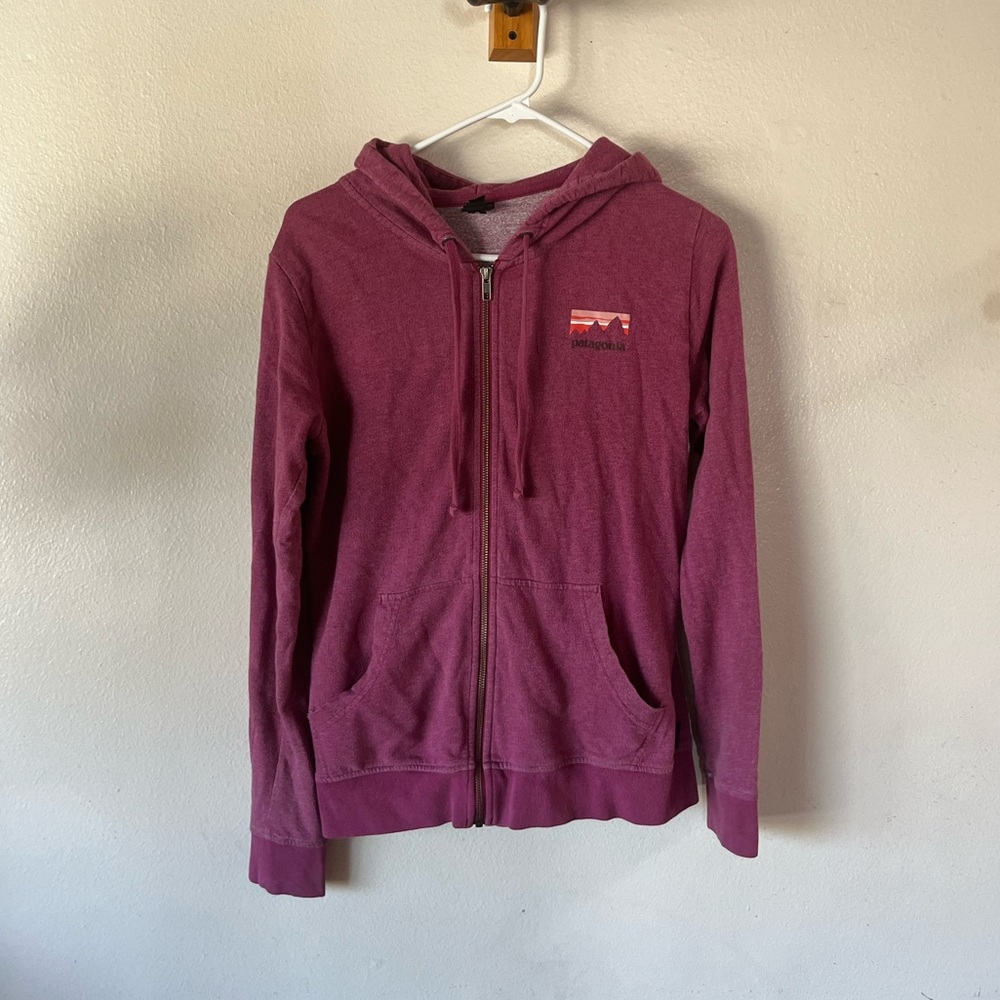 Maroon Patagonia Zip Up